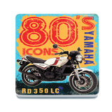80's Icons - Yamaha RD350 LC melamine coaster
