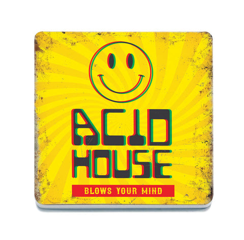 Acid House blows your mind fridge magnet