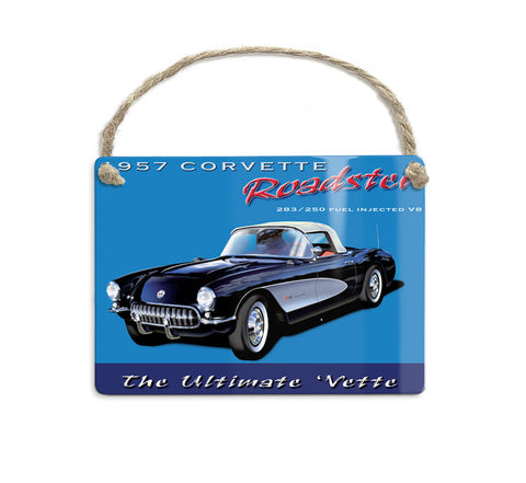 The Ultimate 'vette 1957 Corvette Roadster fridge magnet