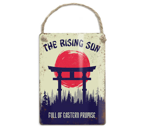 The Rising Sun, full of eastern promise fridge magnet