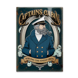 The Captains Cabin. Serving the finest grog fridge magnet