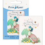 Peter Rabbit Jemima Puddle-Duck fridge magnet