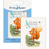 Beatrix Potter Peter Rabbit Squirrel Nutkin fridge magnet