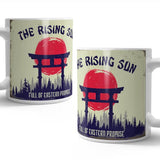 The Rising Sun, full of eastern promise mug