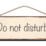 Wooden Sign - Do not disturb